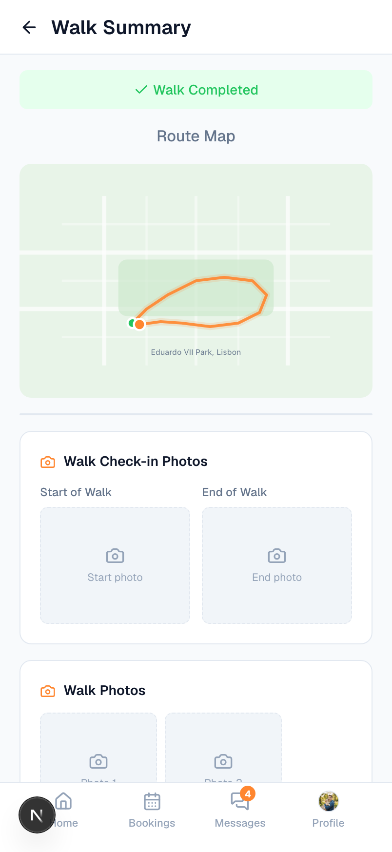 Walk Summary