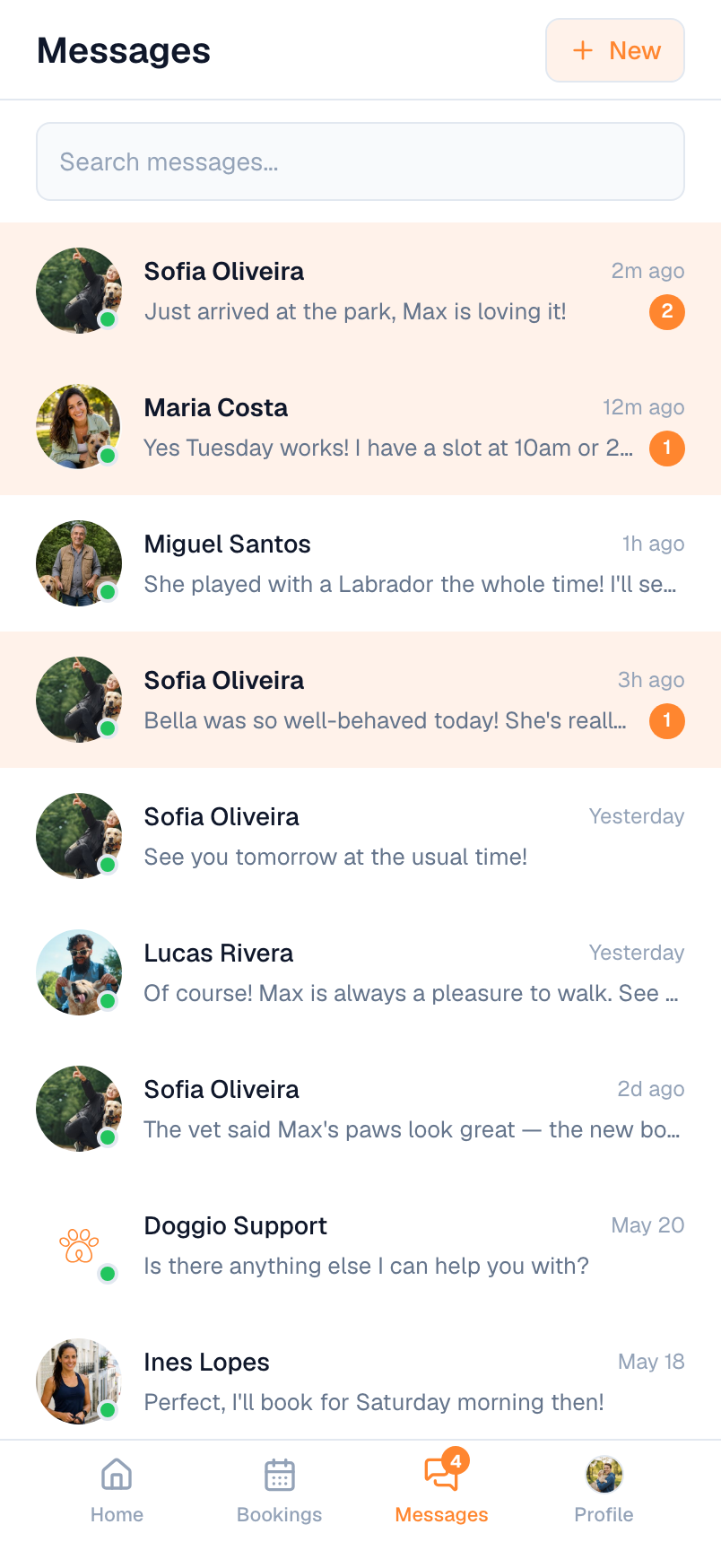 Messages